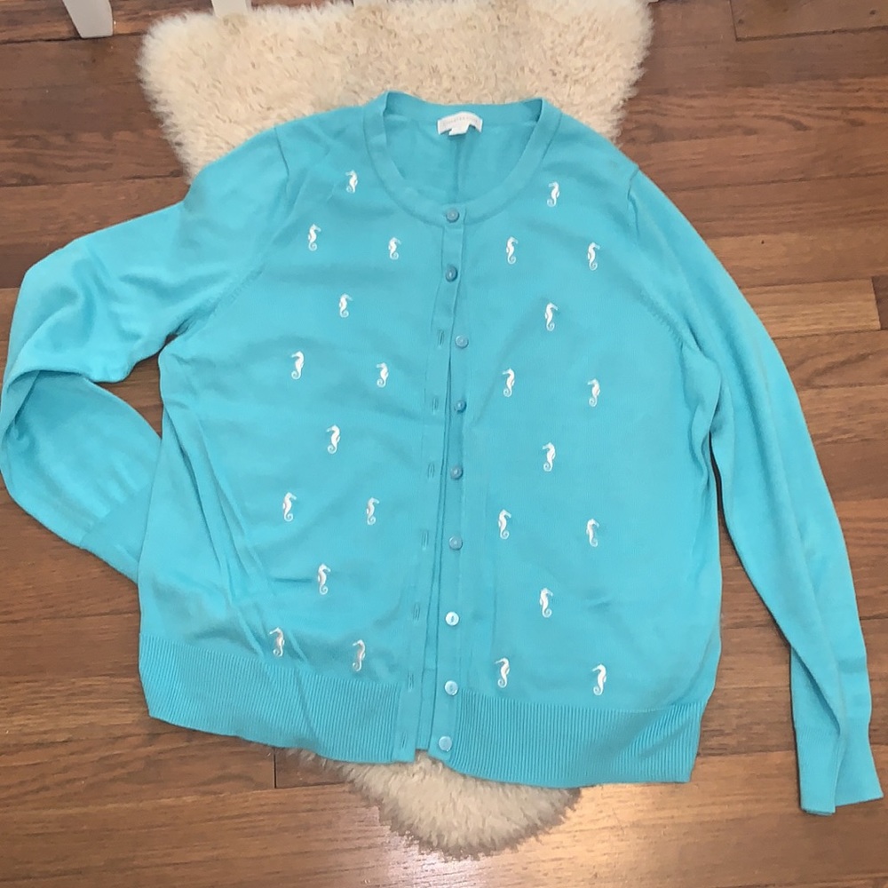 Seahorse cardigan
